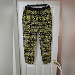 NEW WITHOUT TAG Von Dutch Original Paris Joggers Sweatpants Size large